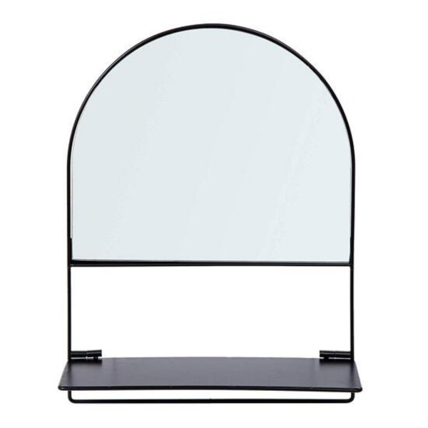 Bohouse Metal Arch Wall Mirror with Shelves Wayfair